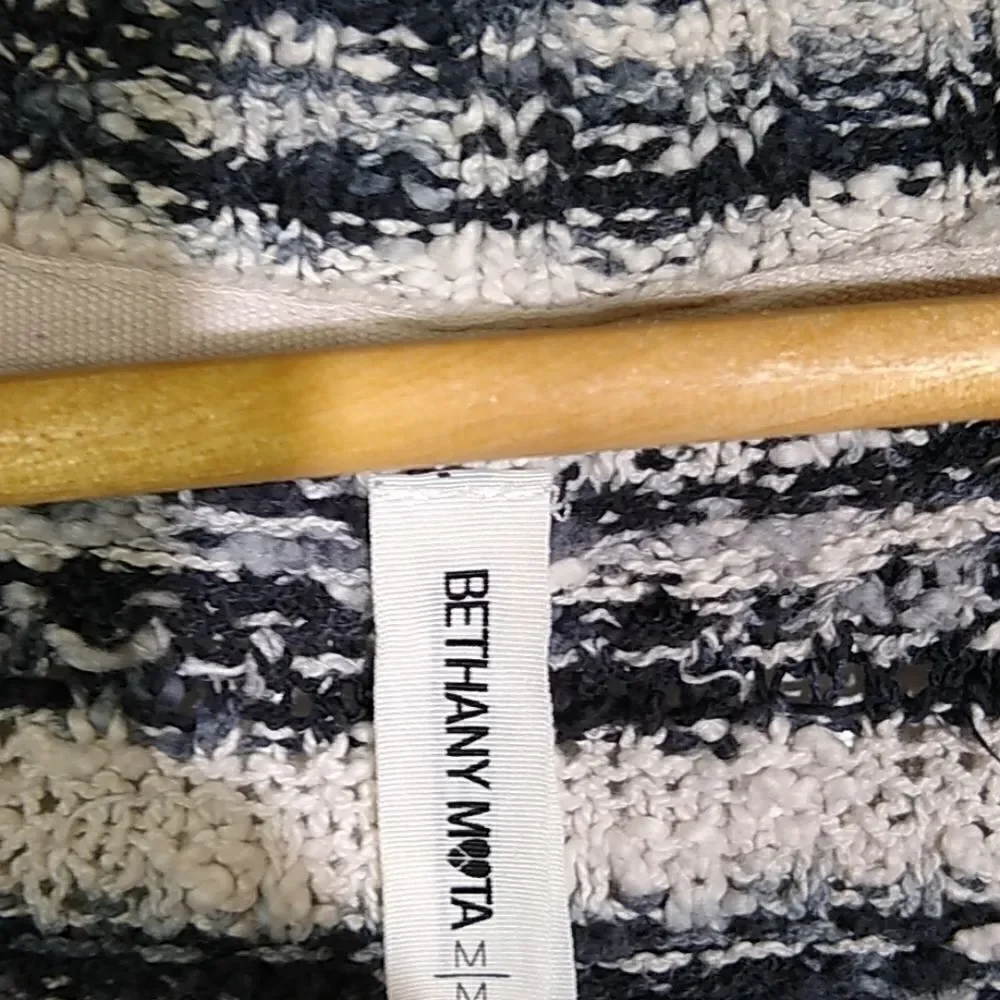Bethany Mota Knit Open Cardigan Shag Style Med - Picture 5 of 5